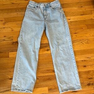 Abercrombie & Fitch Light Blue Straight Jeans